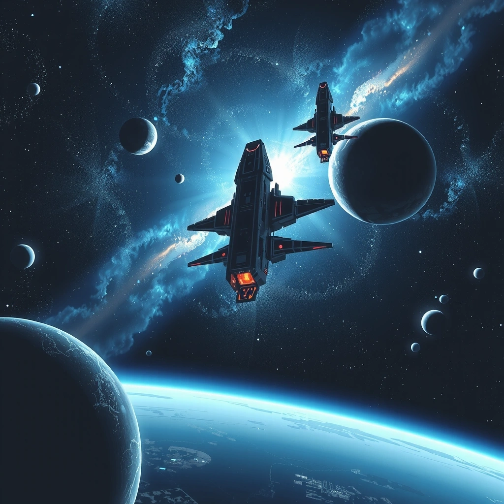 Cosmic game development background